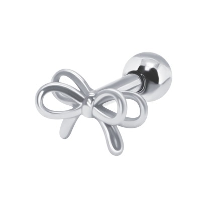 Classic Bow Helix Ear Piercing TIP-3409